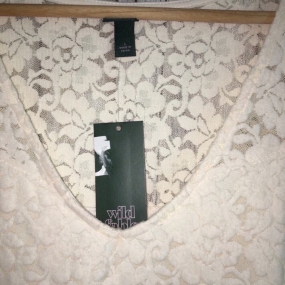 Wild Fable Cream Lace Dress - Picture 7 of 9